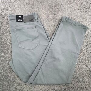 Mavi Matt Relaxed Straight Leg Grey Pants Mens 35x32 M00337 New With Tags